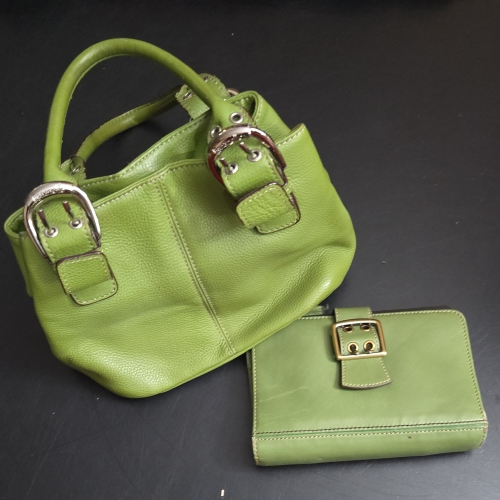 Tignanello Handbag and Franklin Covey Organizer Set